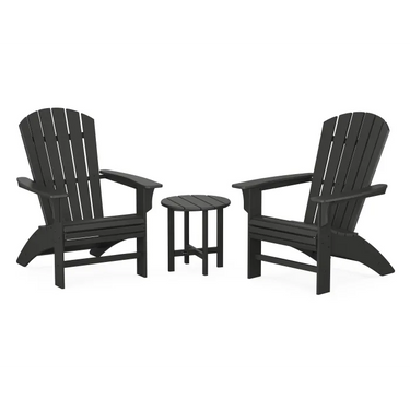 Trex Yacht Club 3-Piece Curveback Adirondack Set